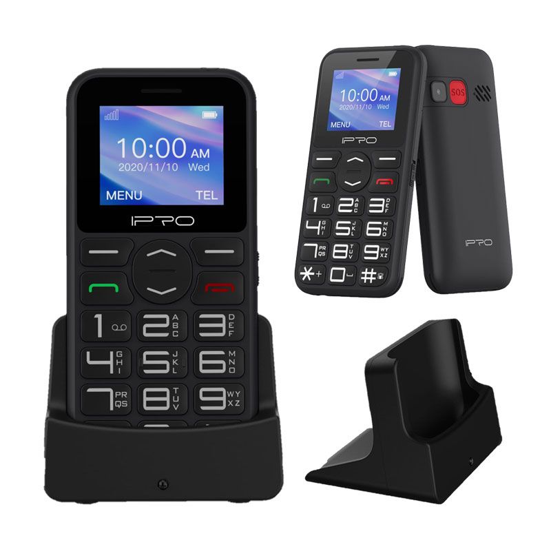 Telephone-portable-IPRO-F183-Noir
