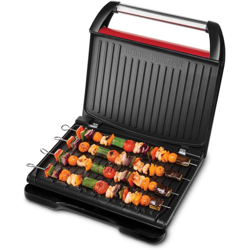 Grill-Barbecue-RUSSEL-HOBBS-George-Foreman-25050-56-Rouge