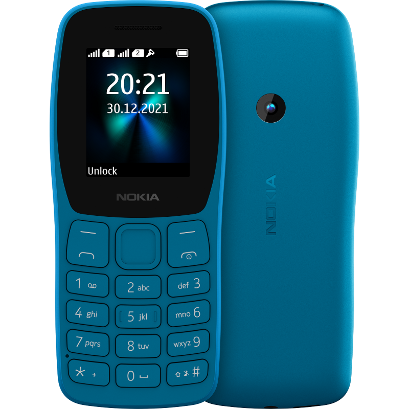 Telephone-Portable-Nokia-110-Bleu