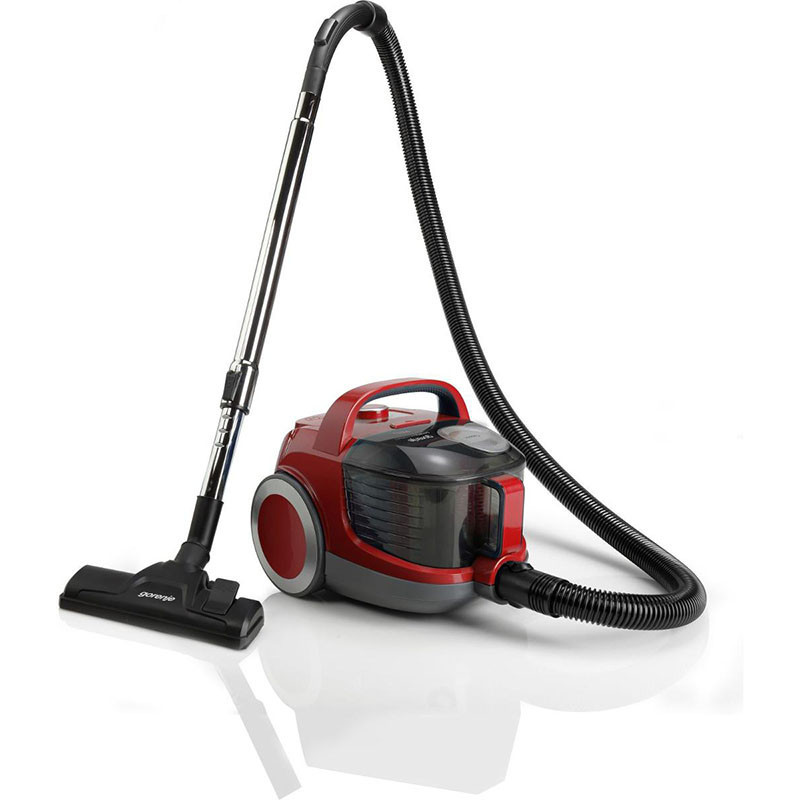 Aspirateur traineau G Force Air Compact Sans Sac Hisense VC1901GACRCY - 1900 W - Rouge