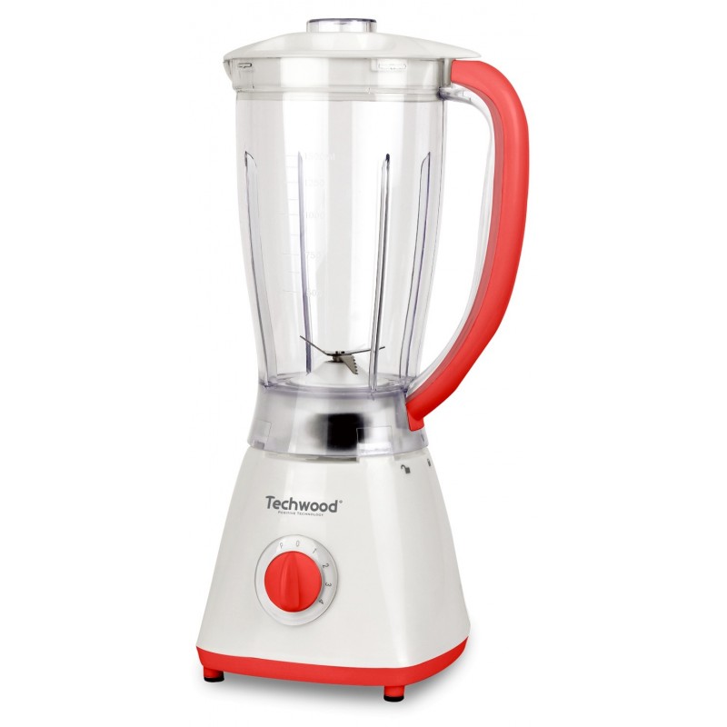 Blender Techwood TBL-775 - 1.5L - 450W - Rouge & Blanc