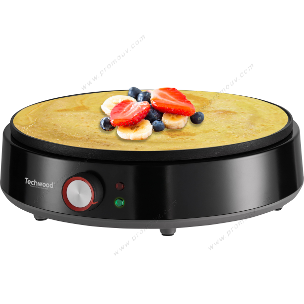 Crêpière Électrique TECHWOOD TCP-166 - 1200W - Blanc