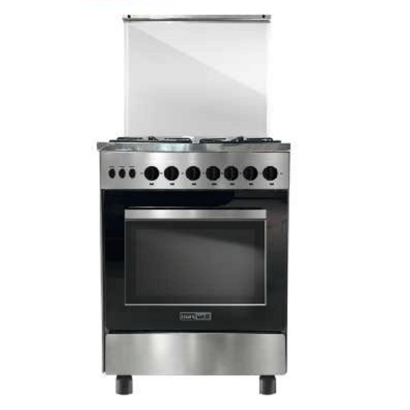 Cuisinière à Gaz Maxwell Milano MAX-CFB60GIS - 4 Feux - 60Cm - Inox