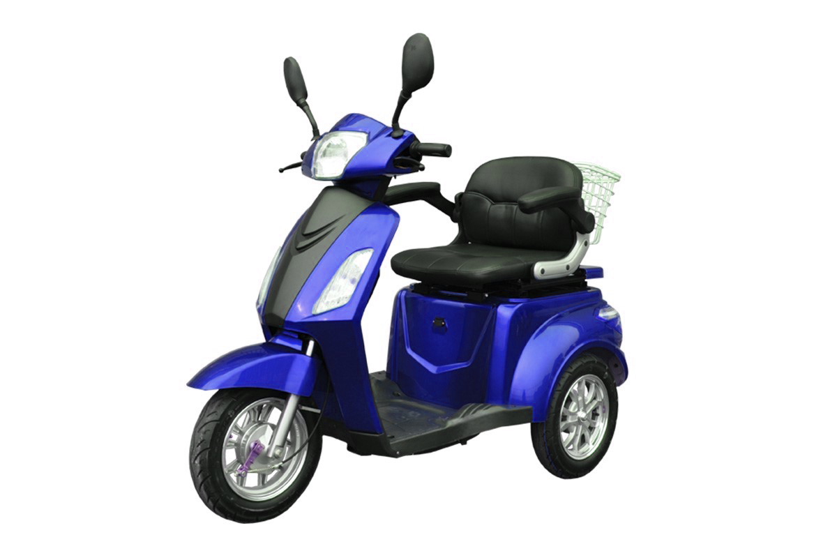 Escooter Tricycle ZIMOTA Electrique THREE - Bleu