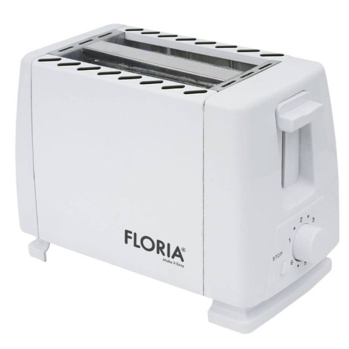 Grille Pain FLORIA ZLN1833 700W - Blanc