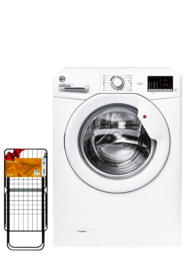 Lave Linge Frontal HOOVER H3W072D-04 7kg - Blanc