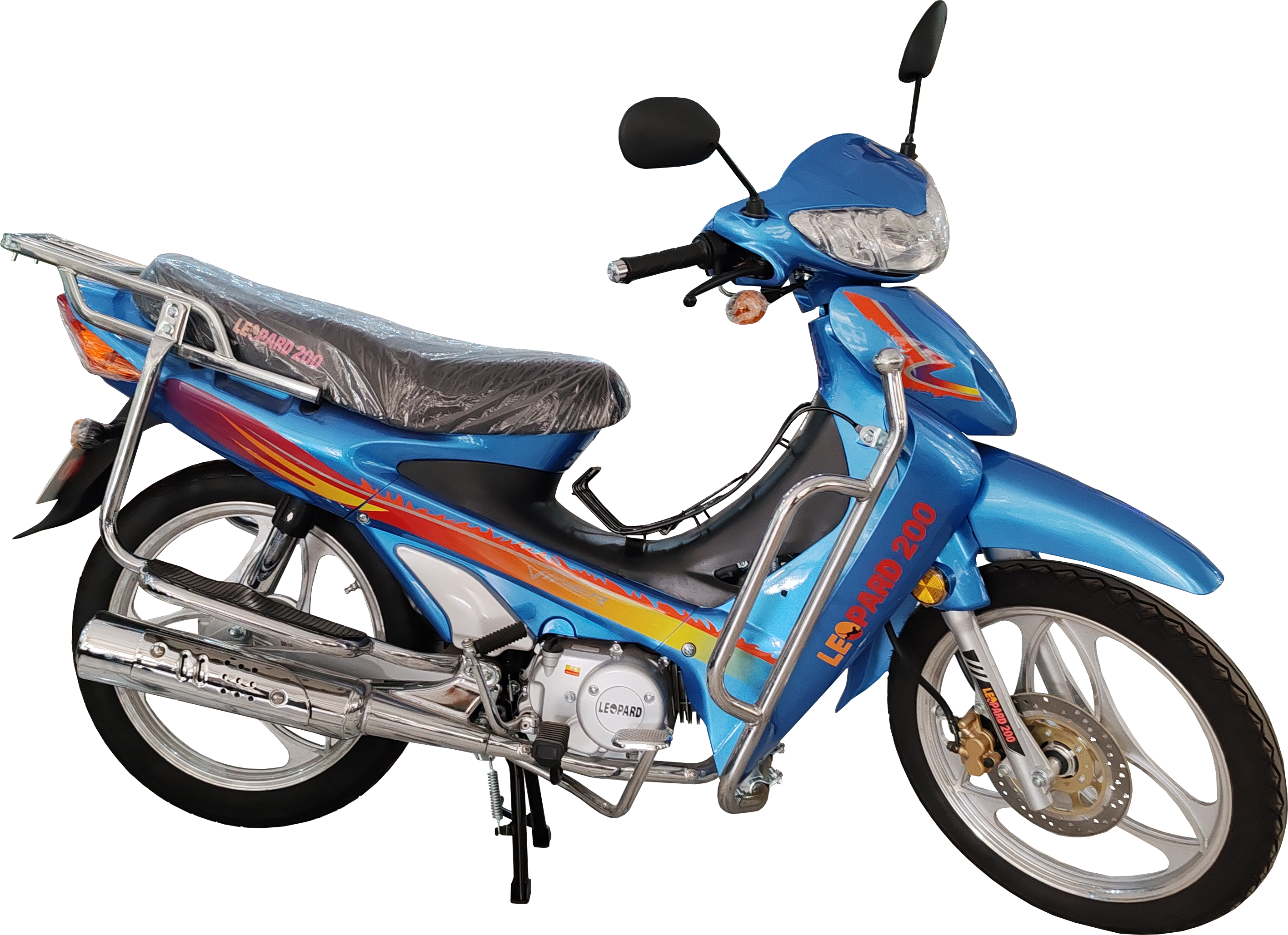 Cyclomoteur MOTOS STARS Jialing VIPER- 110CC - BLEU (CARTE GRISE )