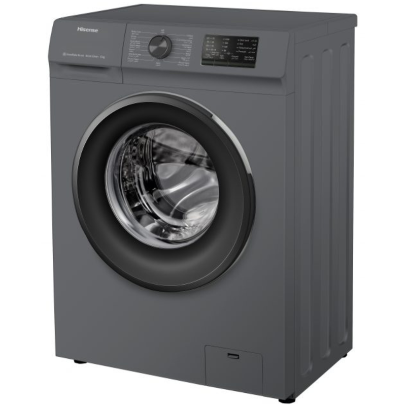 Machine à Laver FRONTALE Hisense WFVC6010T  - 6 Kg - Silver