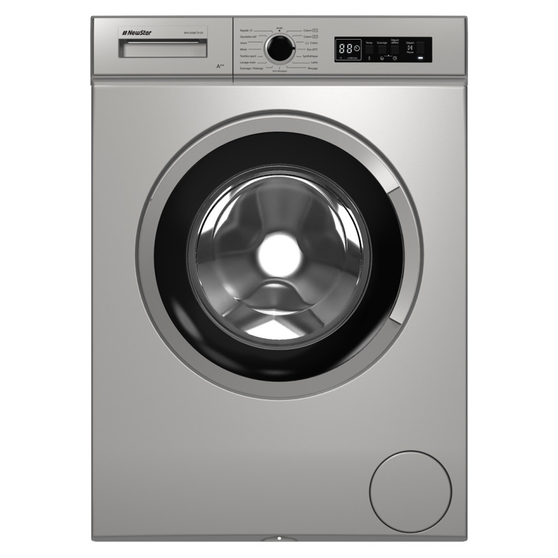 Machine à laver Frontale NEWSTAR  MFA0508CT0 DS  - 5 Kg - Silver