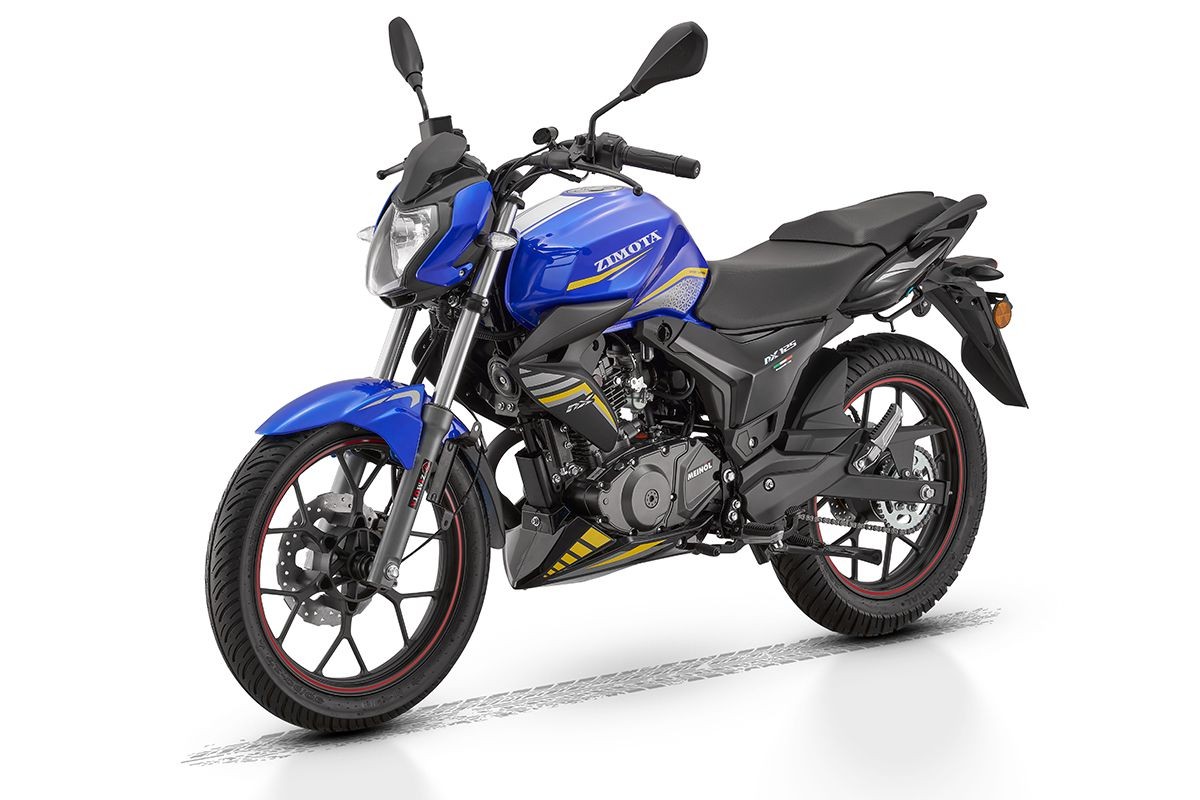 Motocycle ZIMOTA RKS NX 125cc - BLEU