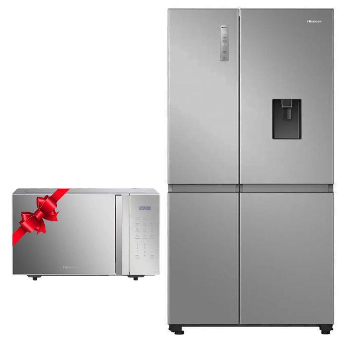 Réfrigérateur Side By Side Hisense RC-87WC 647 Litres NoFrost Silver