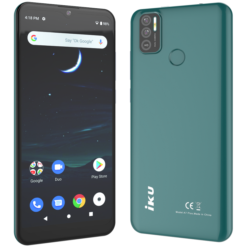 Smartphone IKU A7 Plus 2Go 16Go - Vert