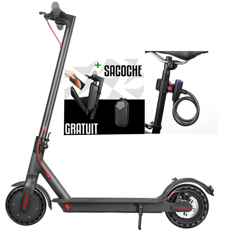 Trottinette Electrique Sparkway D8 - Noir