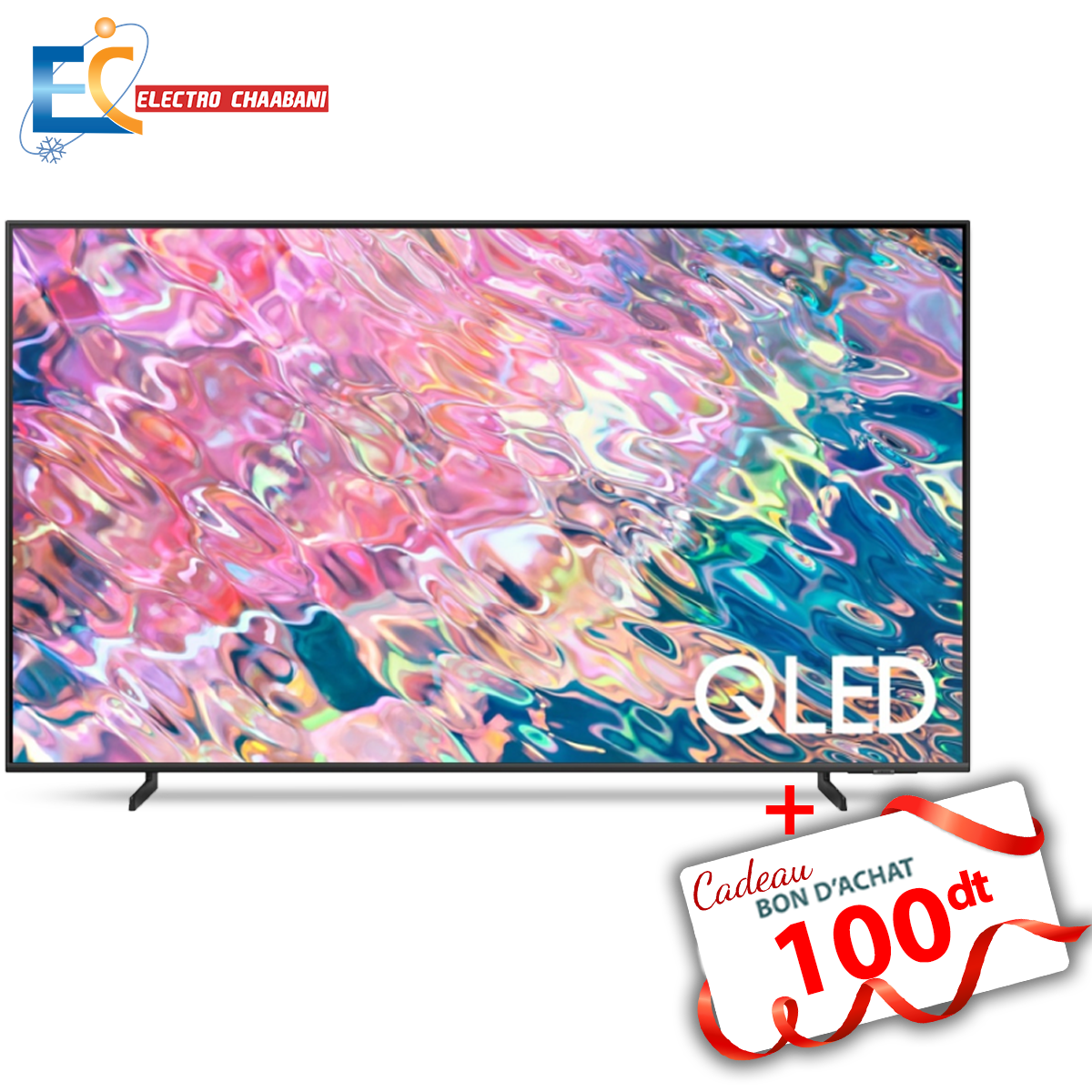 Téléviseur SAMSUNG 50'' Smart QA50Q60CAU QLED 4K