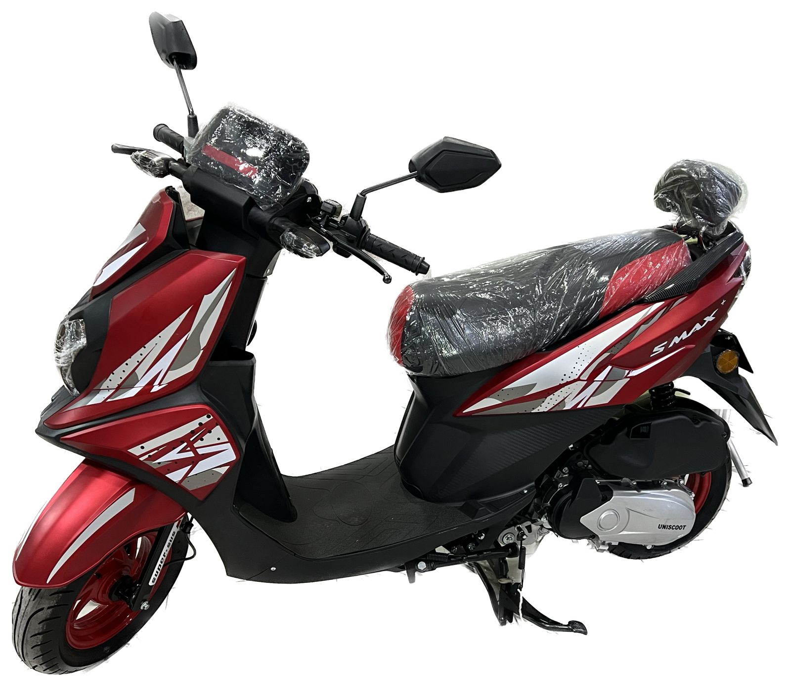 Scooter Uniscoot Smax plus 125cc - Rouge