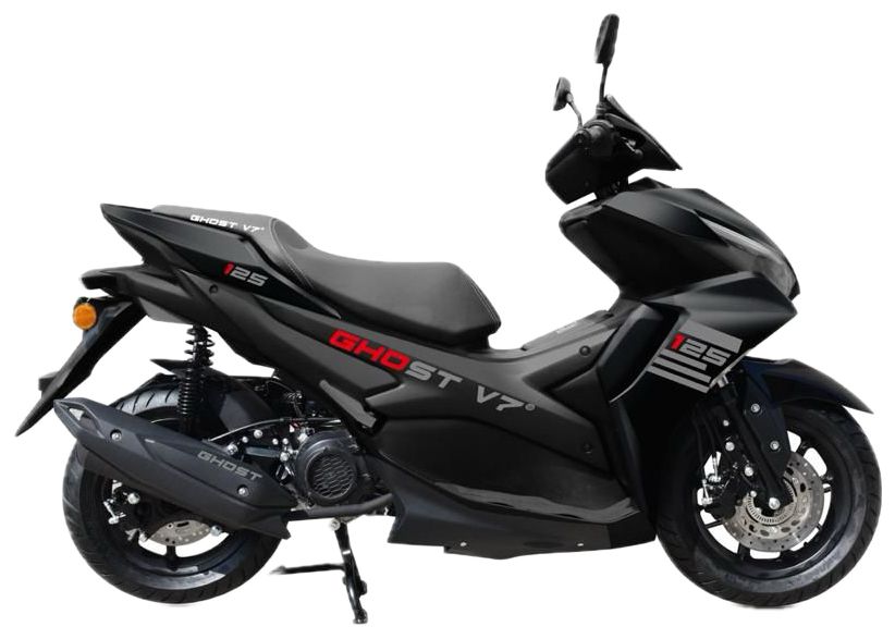 SCOOTER GHOST V7 125CC - NOIR