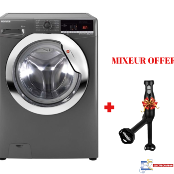 Lave linge Frontale HOOVER 9 Kg SILVER DXOA49C3R-80