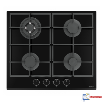 Plaque de Cuisson Encastrable INFINITY H6021P071S 4 Feux 60 cm - Noir