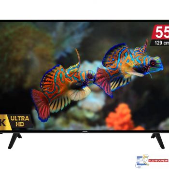 Téléviseur NEWSTAR 55" 4K Smart Android + récepteur intégré - 55 553