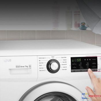 Lave-linge LG FH2G7QDY0 7KG 1200T BLANC