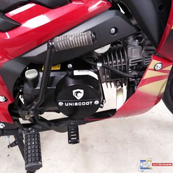 Motocycle UNISCOOT Mirage 125cc - Rouge ( CARTE GRISE )