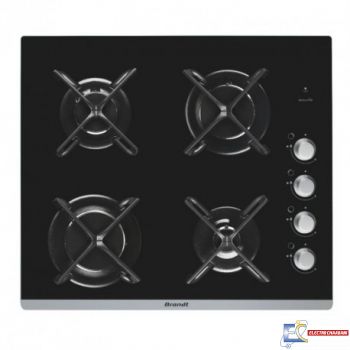 Plaque de Cuisson BRANDT BPG6414B 4 Feux 60 cm - Noir