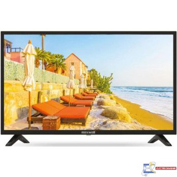 Téléviseur MAXWELL 40" HD avec récepteur intégré - Noir - MAX-JP40-T2