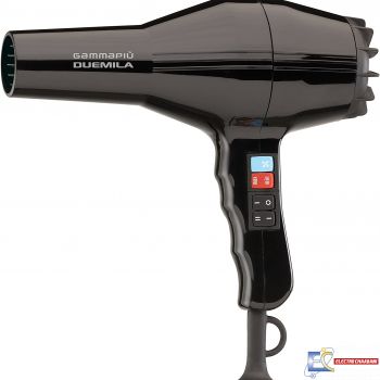 Sèche Cheveux Gamma Piu Professionnel Duemila  Noir - 1900W