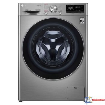 Lave linge Frontale LG 9 Kg Silver - Smart DD - F4R5VYG2T