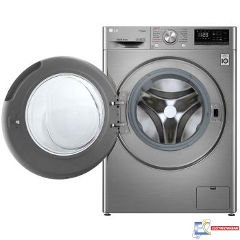 Lave linge Frontale LG 9 Kg Silver - Smart DD - F4R5VYG2T