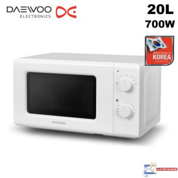 Micro-onde DAEWOO  KOR-6617 20 litres Blanc