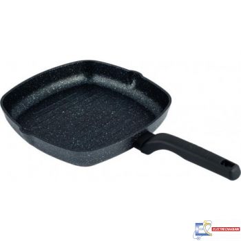 Poêle Grill Ornella KORKMAZ - 28 cm Carrée - Noir - A1120