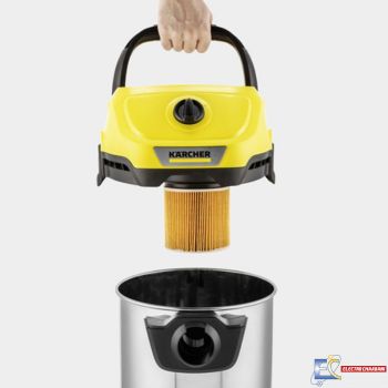 Aspirateur Eau Et Poussière KARCHER WD3 SV 1000W - Noir&Jaune