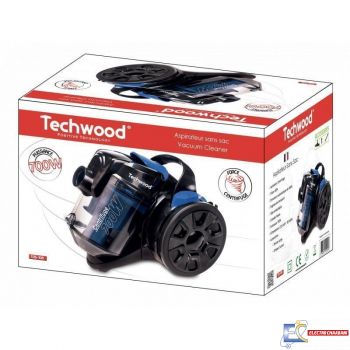 Aspirateur Sans Sac TECHWOOD TAS-108 700W - Bleu