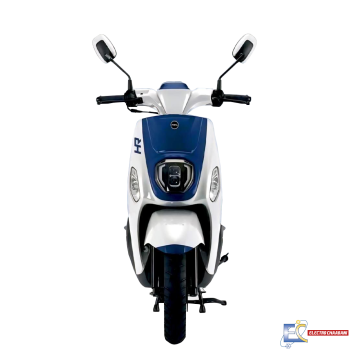 SCOOTER PISTA HR 110CC - BLANC/BLEU MATT  ( CARTE GRISE)