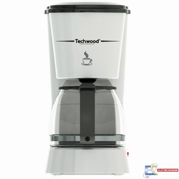 Cafetière TECHWOOD TCA-687 6 Tasses - Blanc