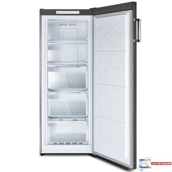 Congélateur Vertical NEWSTAR CVN-181-5-SS 166 Litres NoFrost - Silver