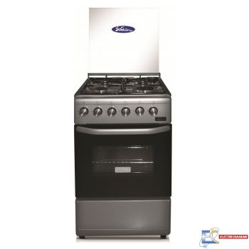 Cuisinière à Gaz SOTACER TGG1005S 50cm 4 Feux - Silver