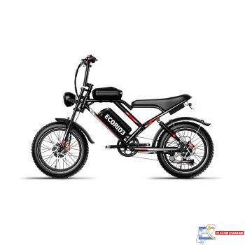 Bicyclette Électrique ECORIDE ER2 FH - Frein Hydrolique - 500W - Noir