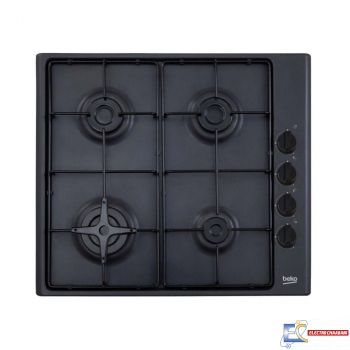 Plaque de Cuisson BEKO HIZG64120B 4 Feux 60 cm Noir