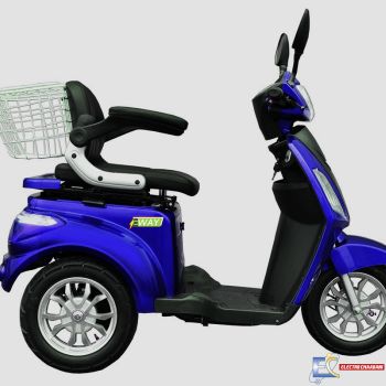 Escooter Tricycle ZIMOTA Electrique THREE - Bleu