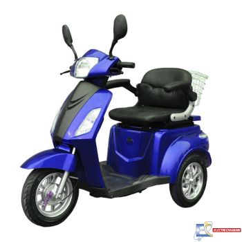 Escooter Tricycle ZIMOTA Electrique THREE - Bleu