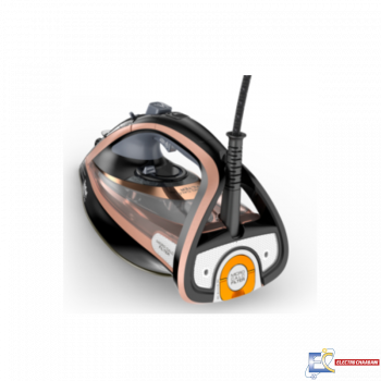 Fer a Vapeur TEFAL Ultimate Pure FV9845 - 3200 W - Noir & Gold