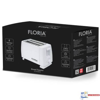 Grille Pain FLORIA ZLN1833 700W - Blanc