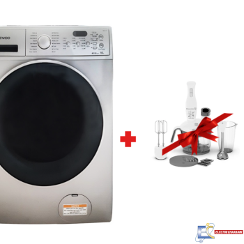 Lave linge Frontale DAEWOO  DWD-GN1214S - 11KG - Silver