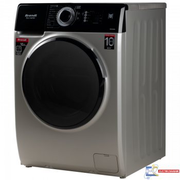 Lave linge Frontale Brandt BAM104QVSBL  10.5 ,KG - 1400 trs - Vapeur + Aspirateur Balai 2En1 Brandt ASB600R