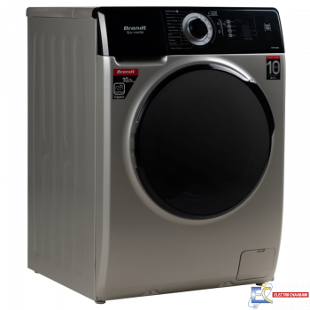 Lave linge Frontale Brandt BAM104QVSBL  10.5 ,KG - 1400 trs - Vapeur + Aspirateur Balai 2En1 Brandt ASB600R