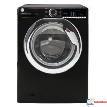 Lave linge Hoover 9KG Smart - Wifi - INVERTER- H3WS495TACBE-80- 1400 trs - Noir