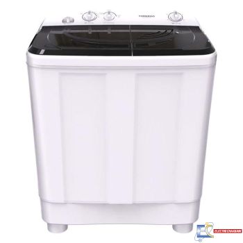 Lave Linge Semi-Automatique TORNADO TWH-Z12DNE-W 12Kg - Noir