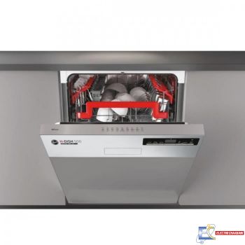 Lave Vaisselle HOOVER semi encastrable 16 couverts Inox - HDSN-2D620PX